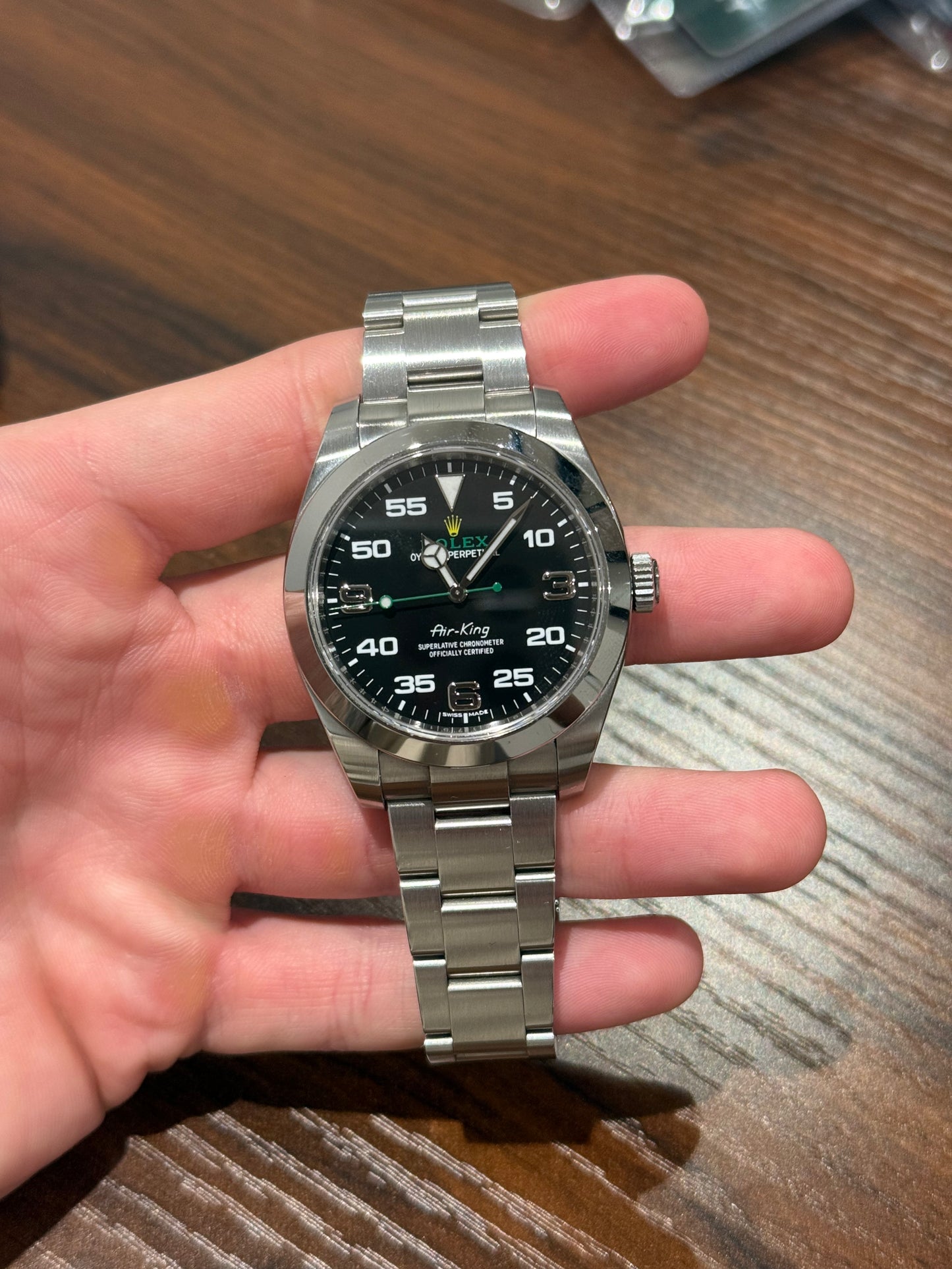 Rolex Air-King Stainless Steel Bracelet 116900 Box & Papers 2020