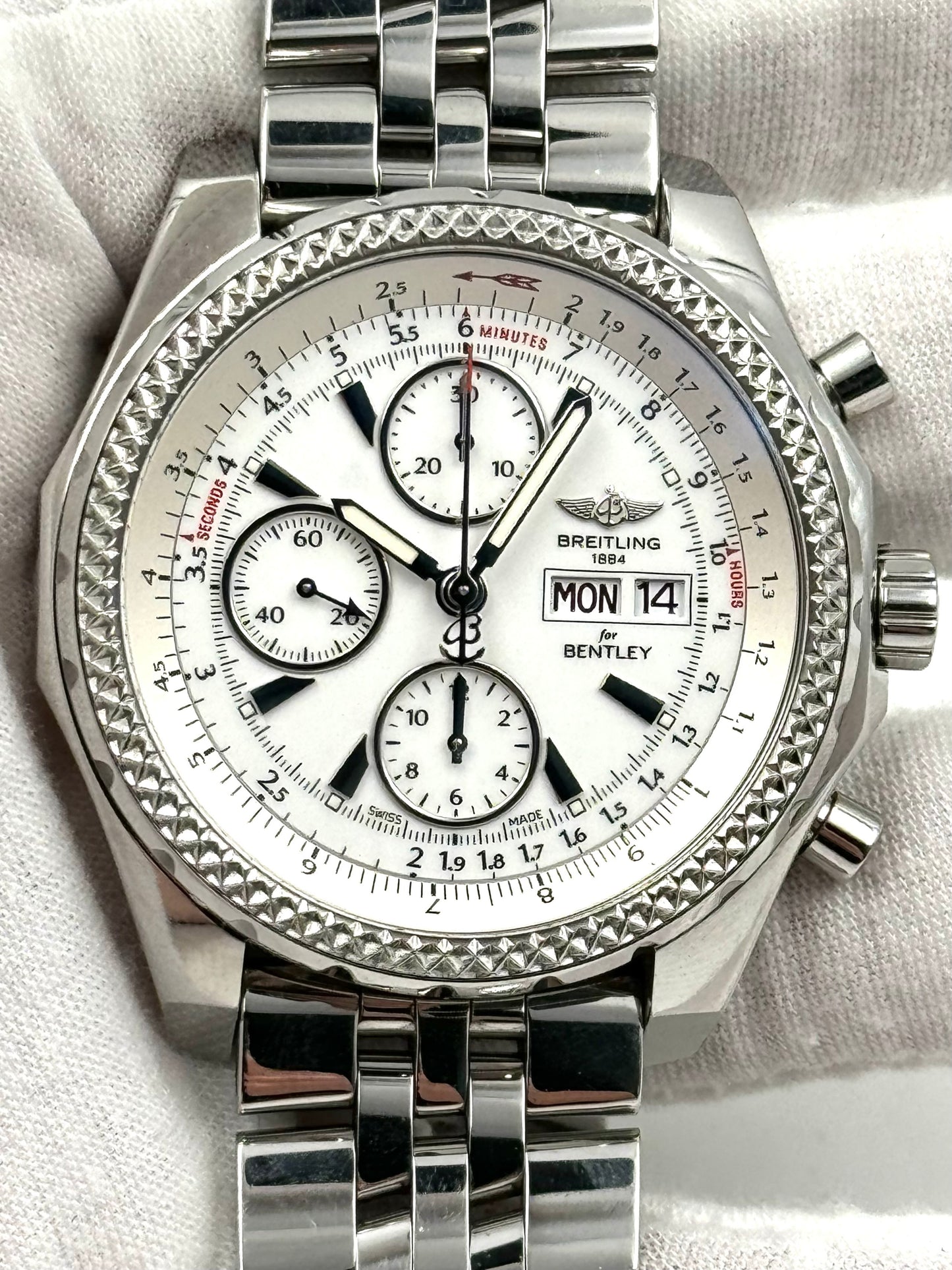 Bentley GT White Dial A13362 Watch Only