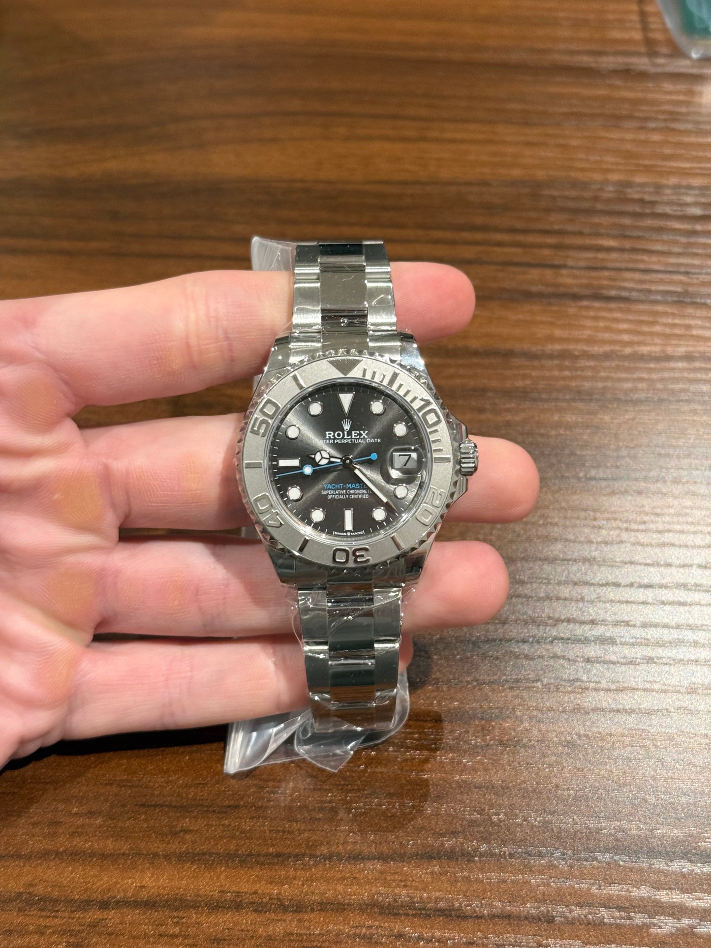 Rolex Yacht-Master 37mm Rhodium Dial 268622 Box & Papers 2024