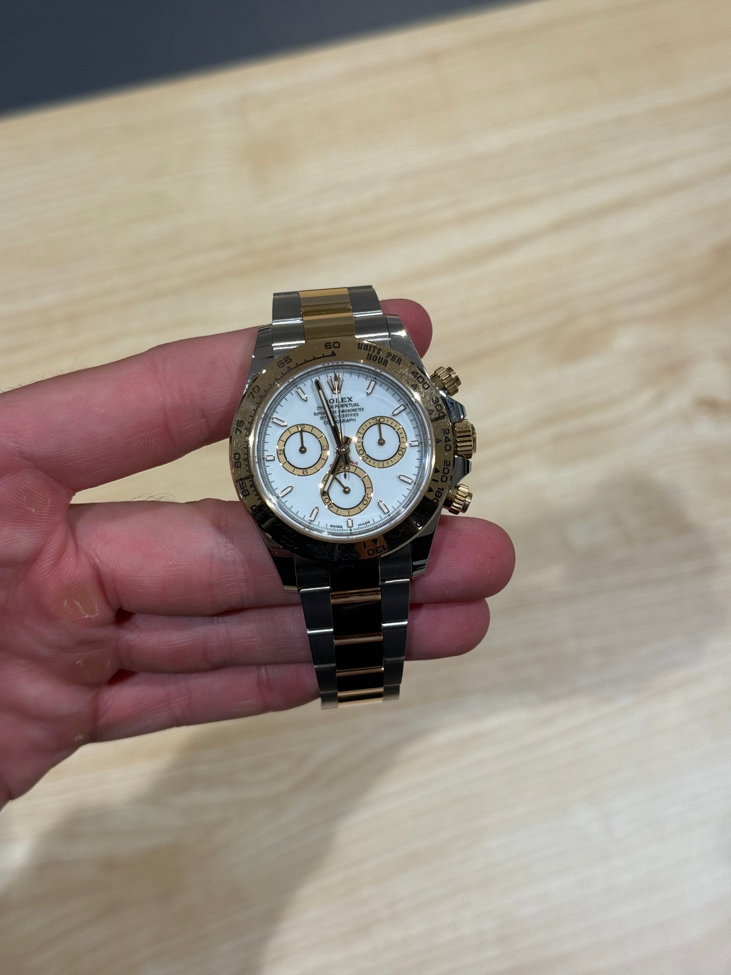 Rolex Daytona White Dial Two Tone Bracelet 126503 Box & Papers 2024