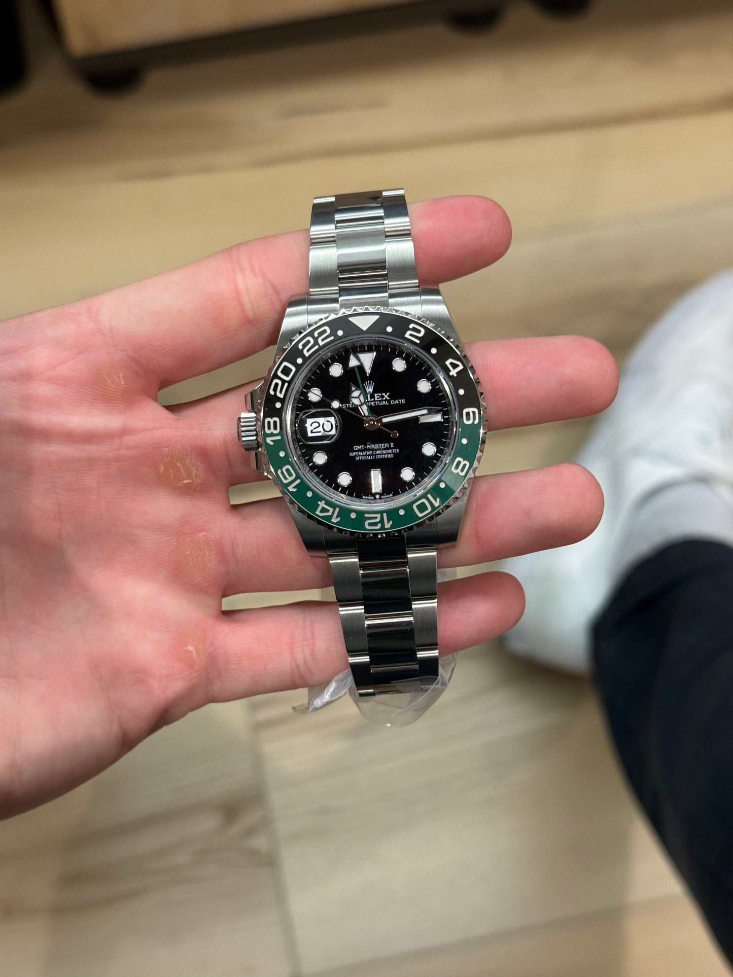 Rolex GMT-Master II Sprite Oyster Bracelet 126720VTNR Box & Papers 2025