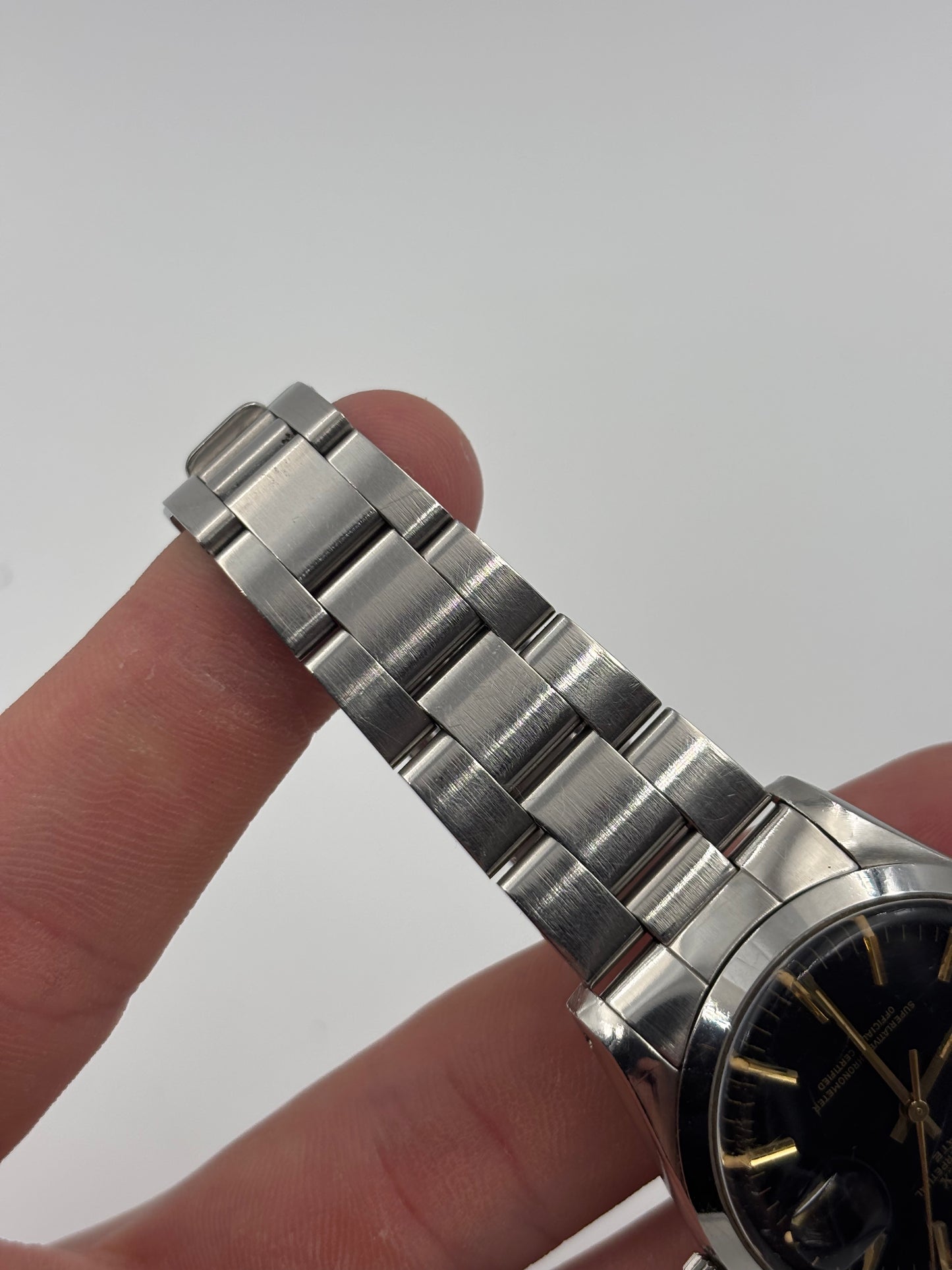 Rolex Oyster Perpetual Date 34mm Black Dial Oyster Bracelet 15000