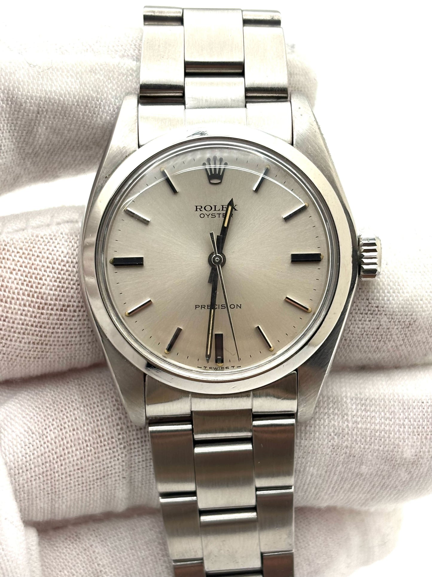 Rolex Oyster Precision Silver Dial 6426 Watch Only