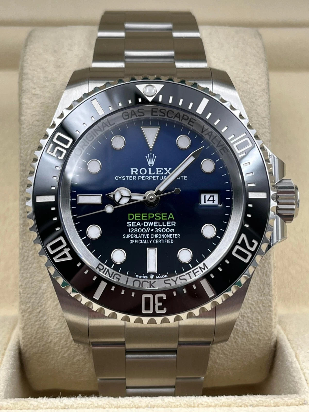 Rolex Deepsea James Cameron 44mm Stainless Steel Bracelet 136660 Box & Papers 2024