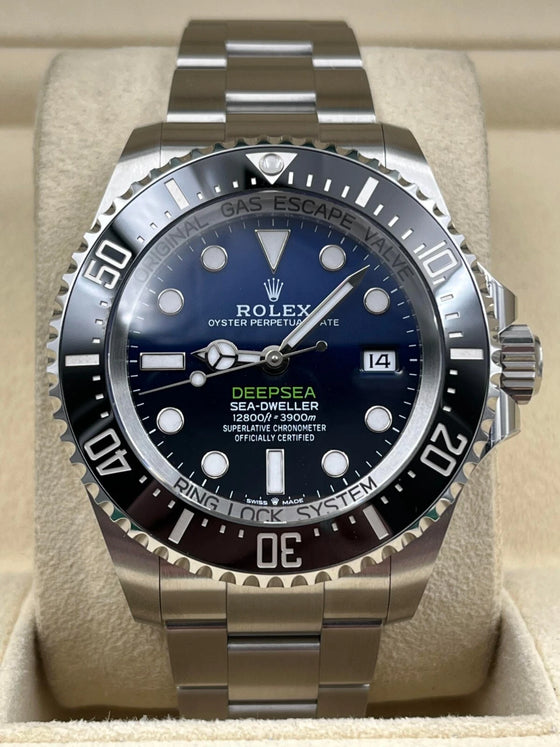 Rolex Deepsea James Cameron 44mm Stainless Steel Bracelet 136660 Box & Papers 2025