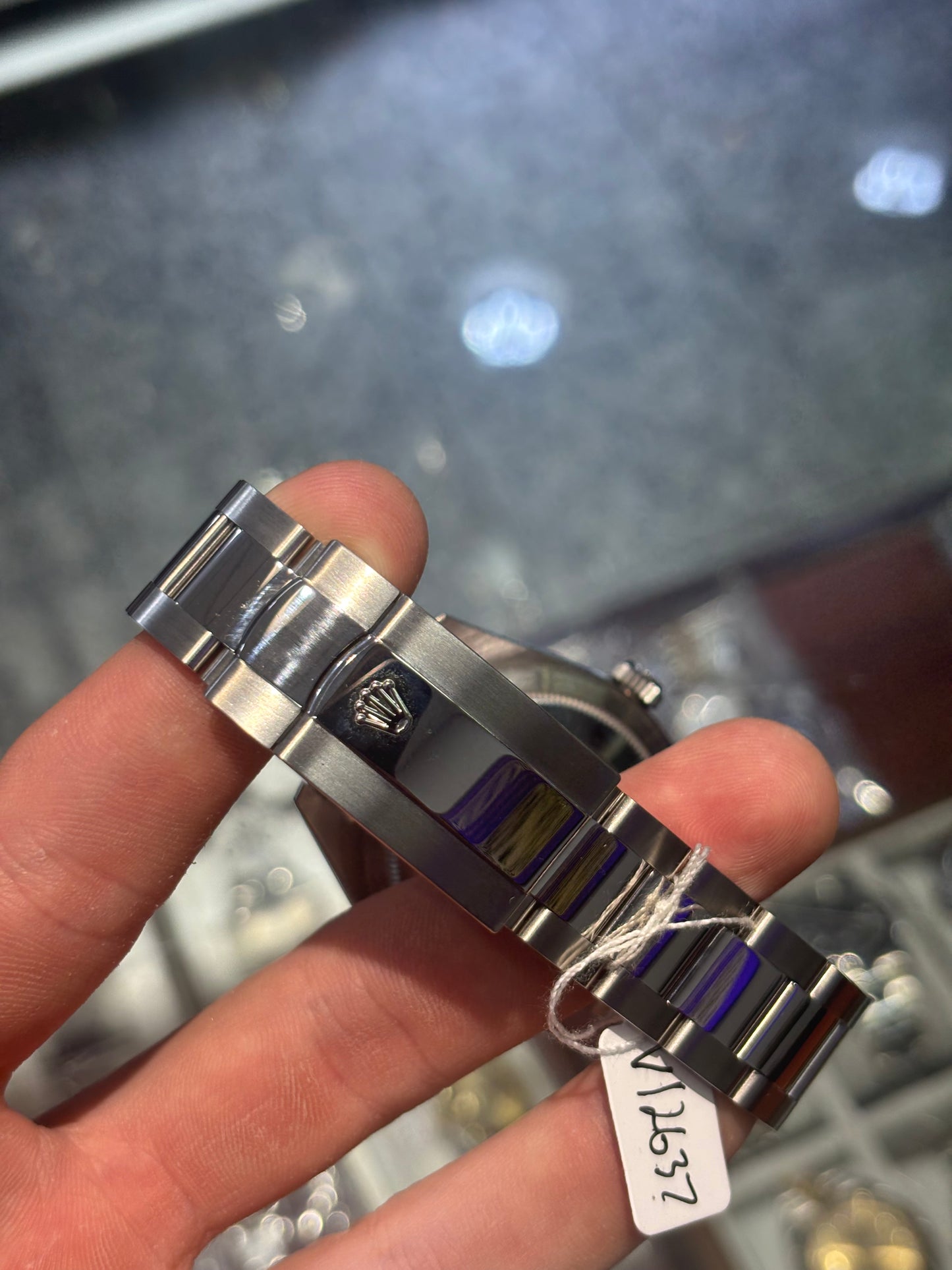 Rolex Skydweller Blue Index Stainless Steel Oyster Bracelet 336934 Papers 2023