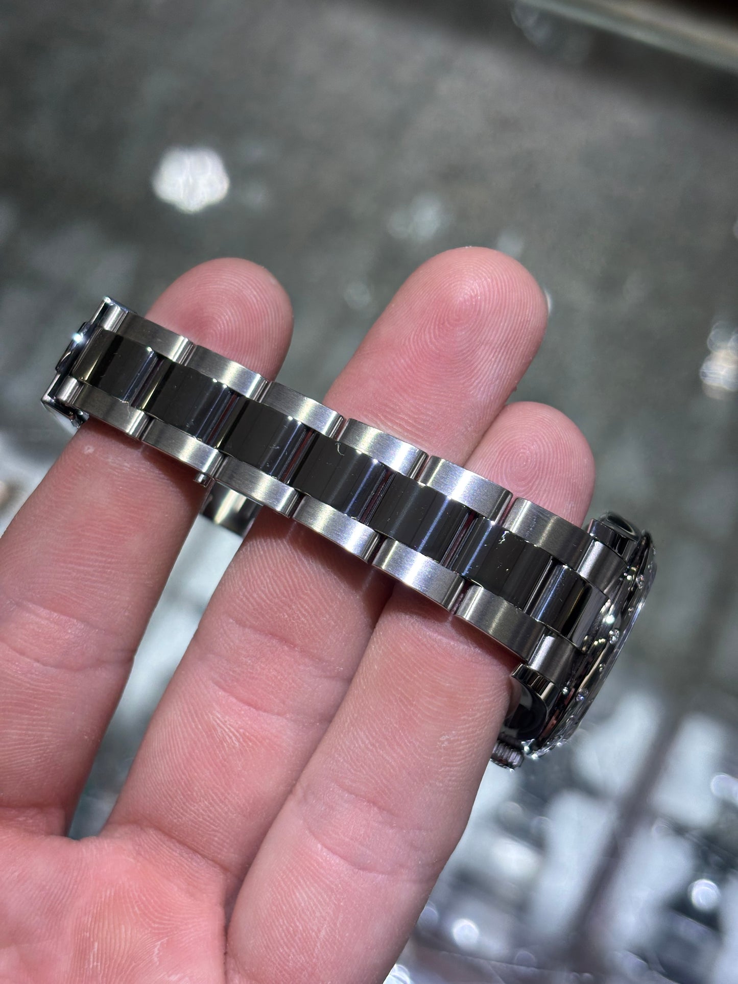 Rolex Datejust 31mm Mint Green Index Oyster Bracelet 278344RBR