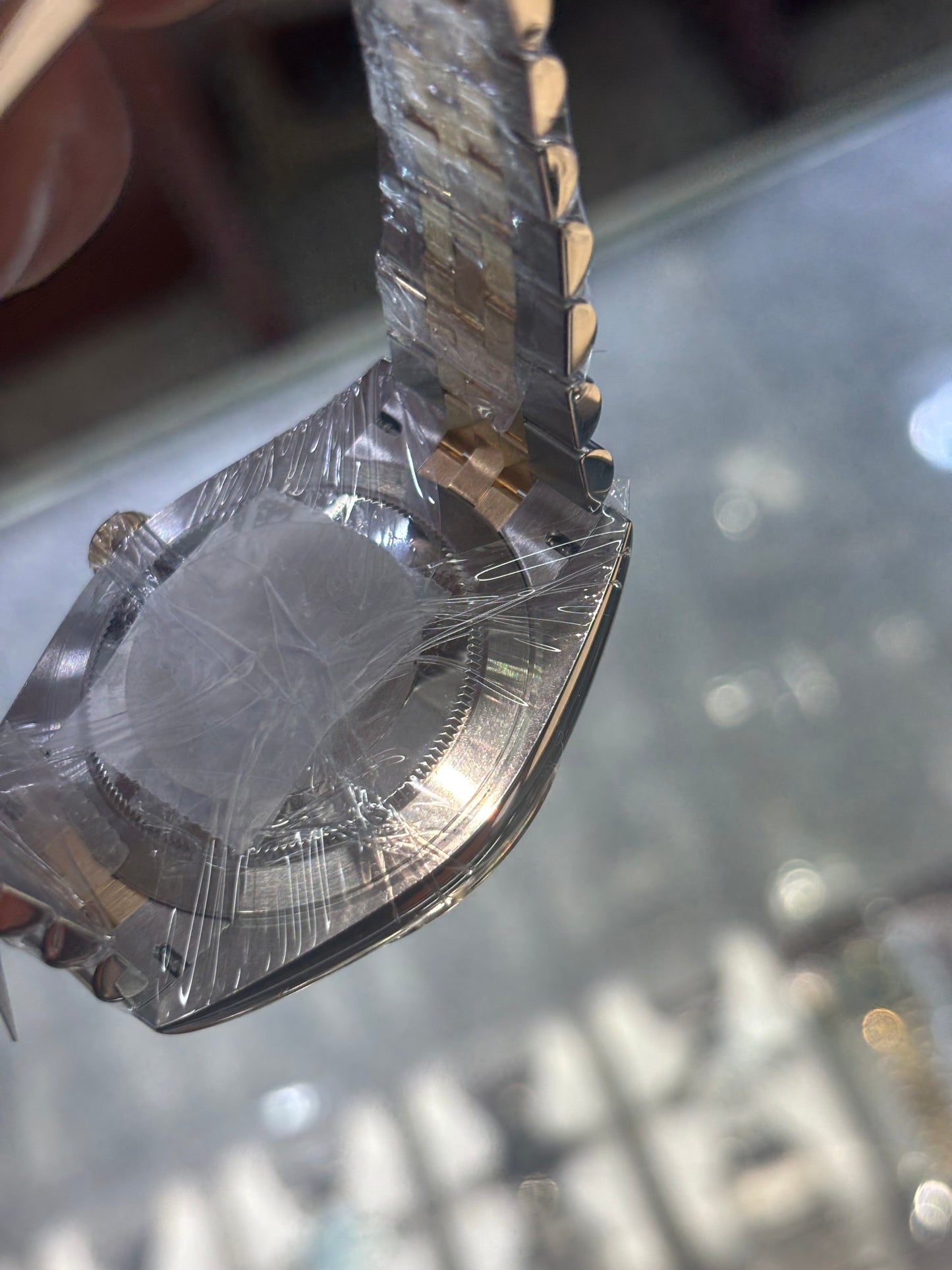 Rolex Datejust 41mm MOP Diamond Fluted Jubilee Bracelet Box and Papers 162333