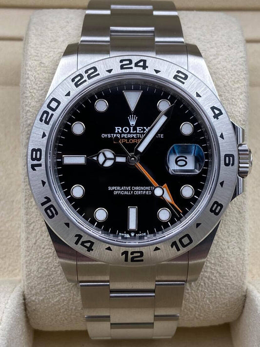 Rolex Explorer II 42mm Black Dial Stainless Steel 226570 Box & Papers 2024