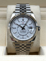 Rolex Skydweller White Dial Stainless Steel Jubilee Bracelet 336934 Box & Papers 2024