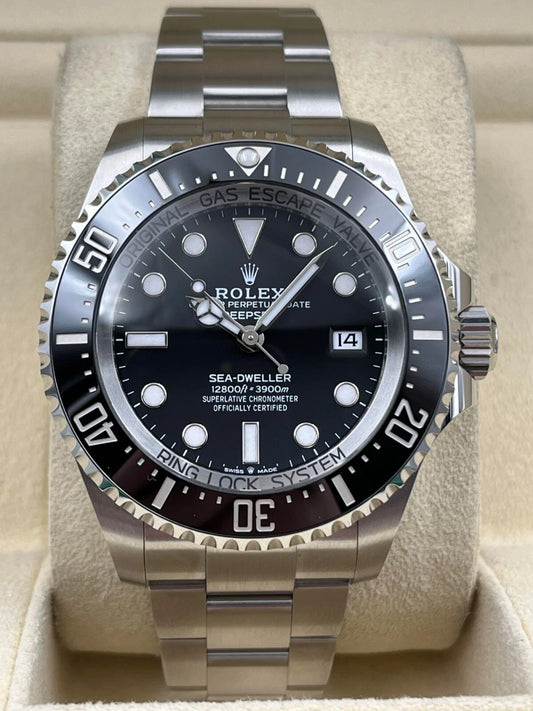 Rolex Sea-Dweller Deepsea 44mm Black Dial 136660 Box & Papers 2024