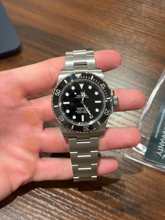 Rolex Submariner No Date Ceramic 41mm Box & Papers 2024