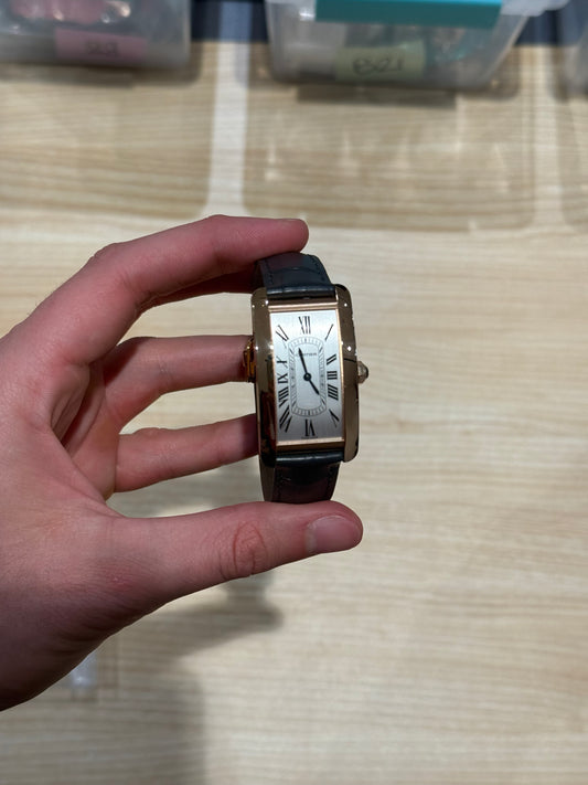 Cartier Tank Americaine Rose Gold WGTA0134 Box & Papers 2023