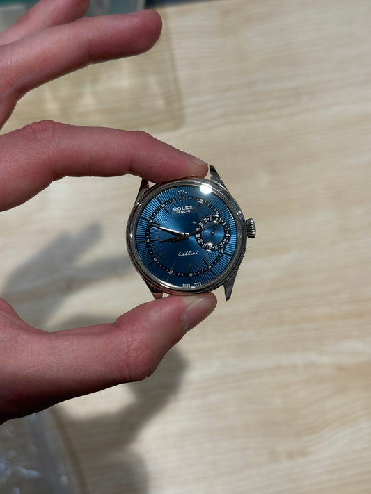 Rolex Cellini Date Blue Dial 50519 Watch Only