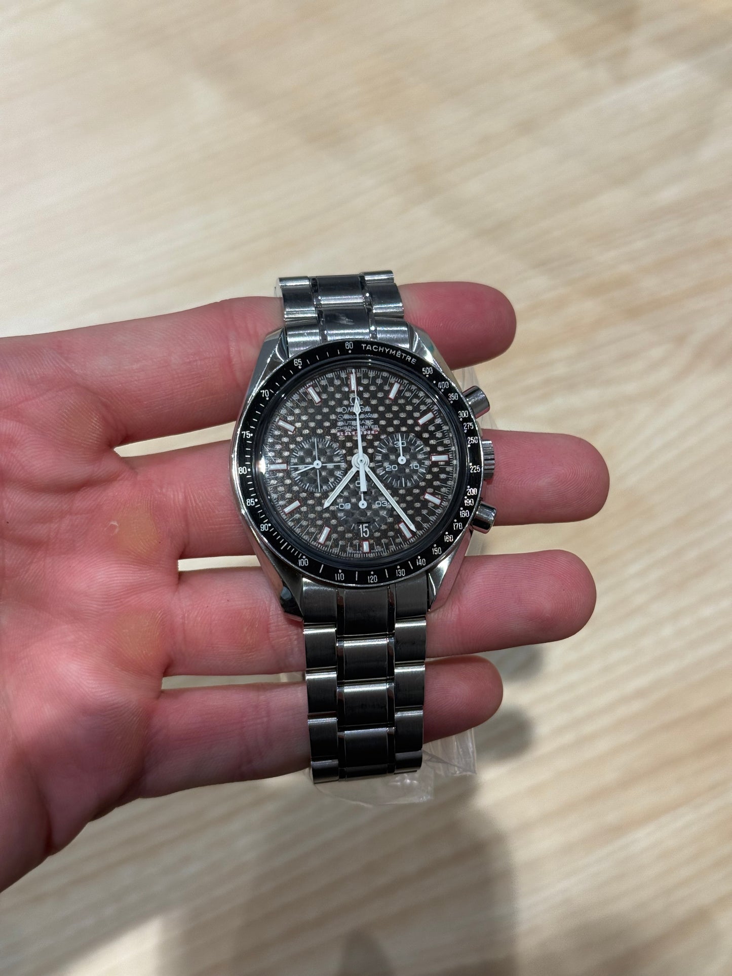 Omega Speedmaster Racing Carbon Fiber Dial 3552.59 Watch Only