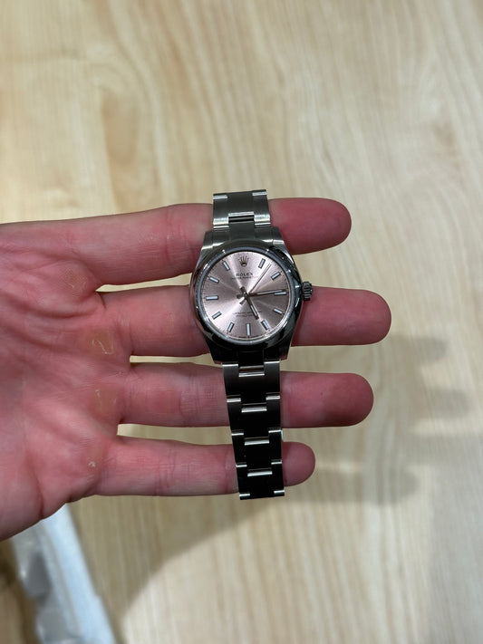 Rolex Oyster Perpetual 31mm Pink Dial 277200 Box & Papers 2024
