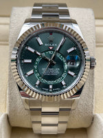 Rolex Skydweller Green Dial Stainless Steel Oyster Bracelet 336934 Box & Papers 2024
