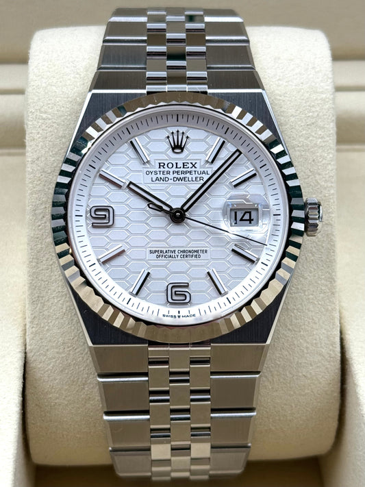 Rolex Land-Dweller 40mm Stainless Steel Bracelet 127334 Box & Papers 2025