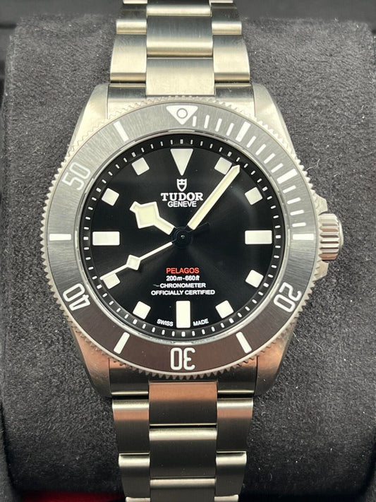 Tudor Pelagos Black Dial Titanium 39mm 25407N Box & Papers 2023