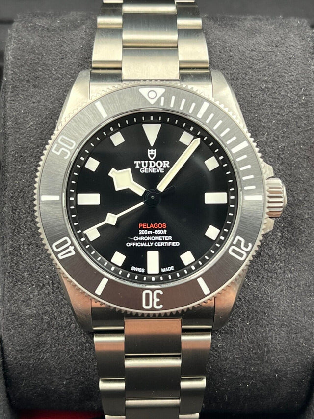Tudor Pelagos Black Dial Titanium 39mm 25407N Box & Papers 2023