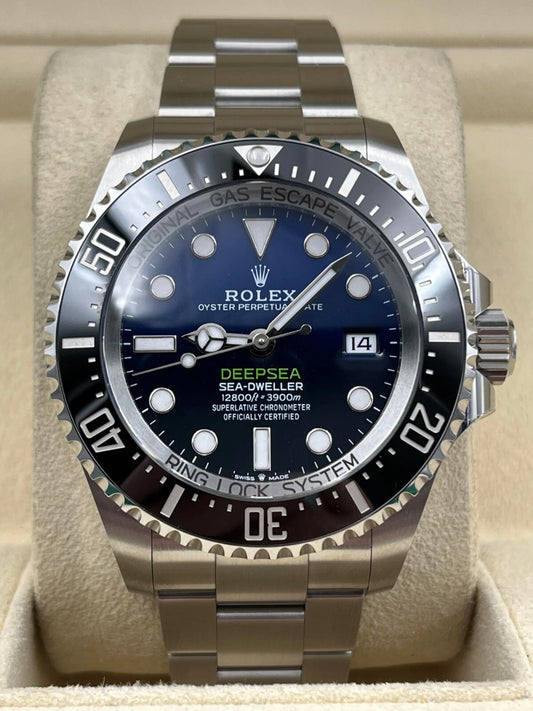 Rolex Deepsea James Cameron 44mm Stainless Steel Bracelet 136660 Box & Papers 2024
