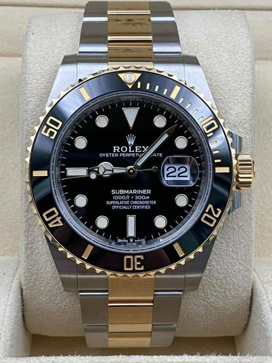 Rolex Submariner Date 41mm Black Dial Two Tone 126613LN Box & Papers 2024