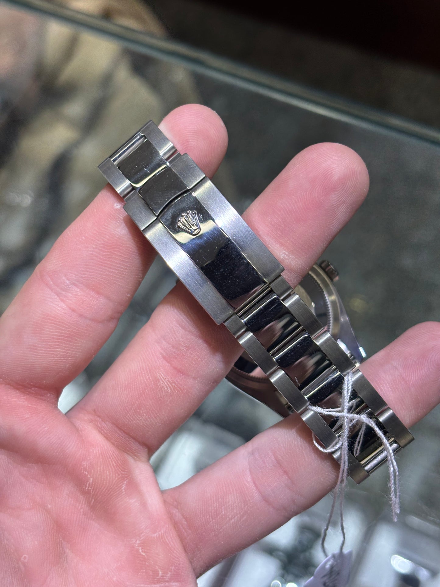 Rolex Datejust 36mm White Roman Dial Fluted Oyster Bracelet Box and Papers 2024 126234