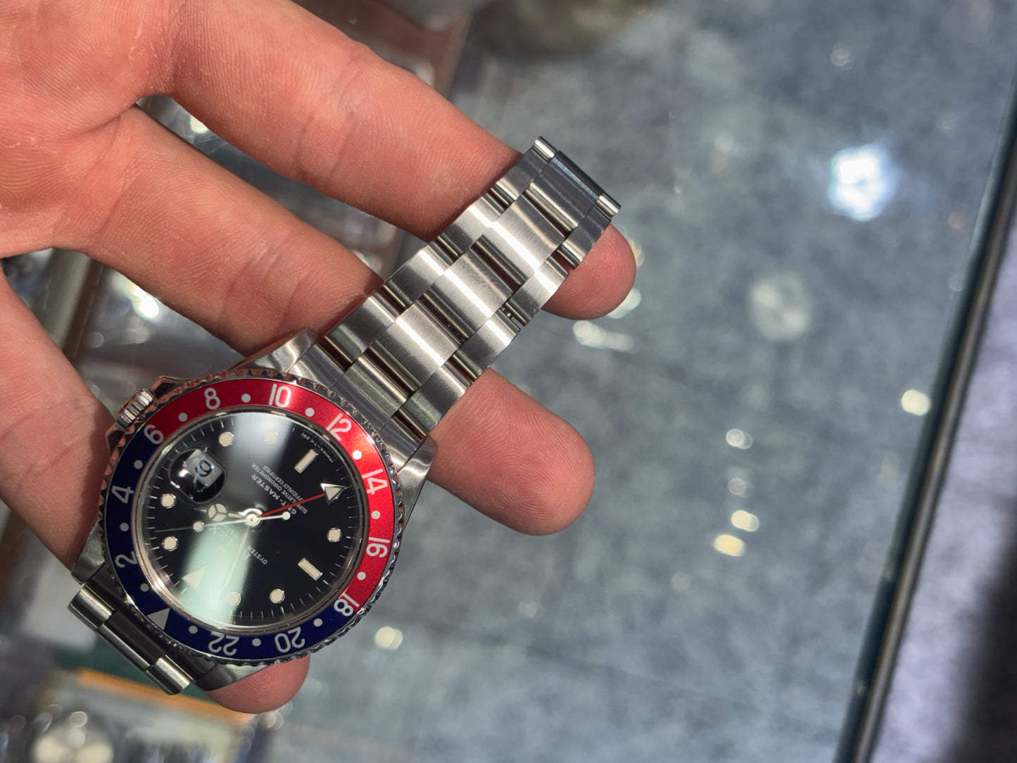 Rolex GMT-Master Pepsi Oyster Bracelet 16700 1991
