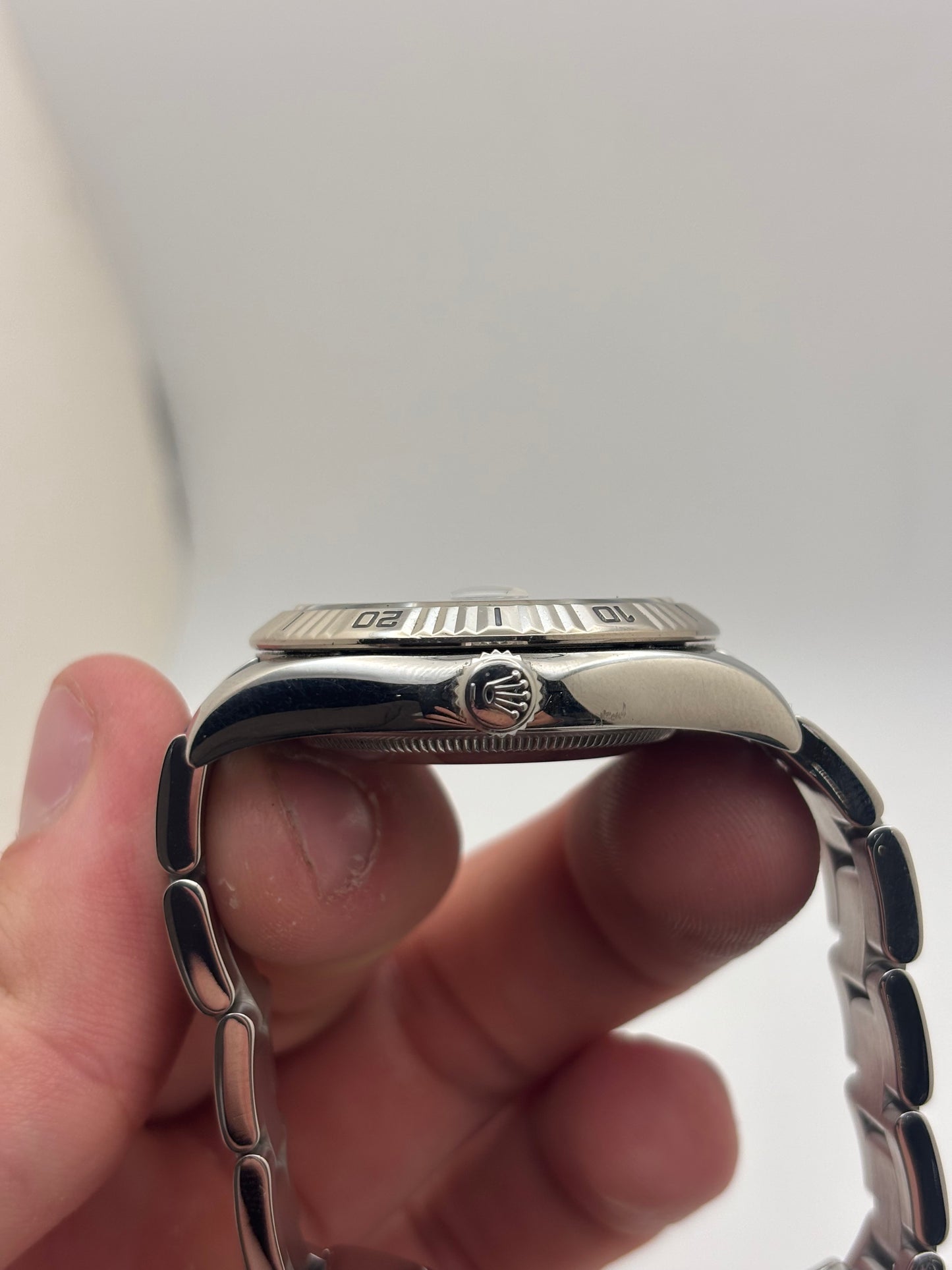 Rolex Datejust- 36mm White Index Dial Oyster Bracelet 116234