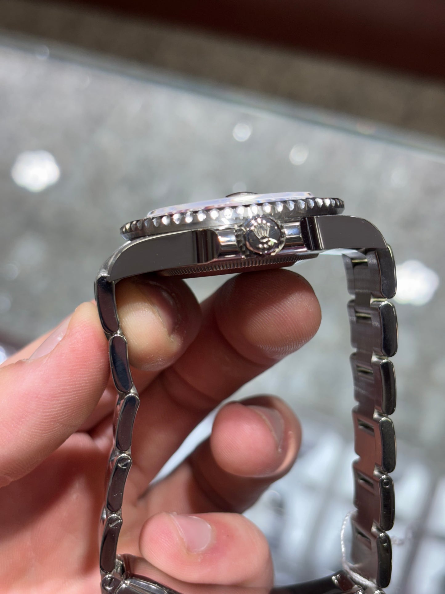 Rolex GMT-Master II Pepsi Oyster Bracelet 126710BLRO Papers 2024