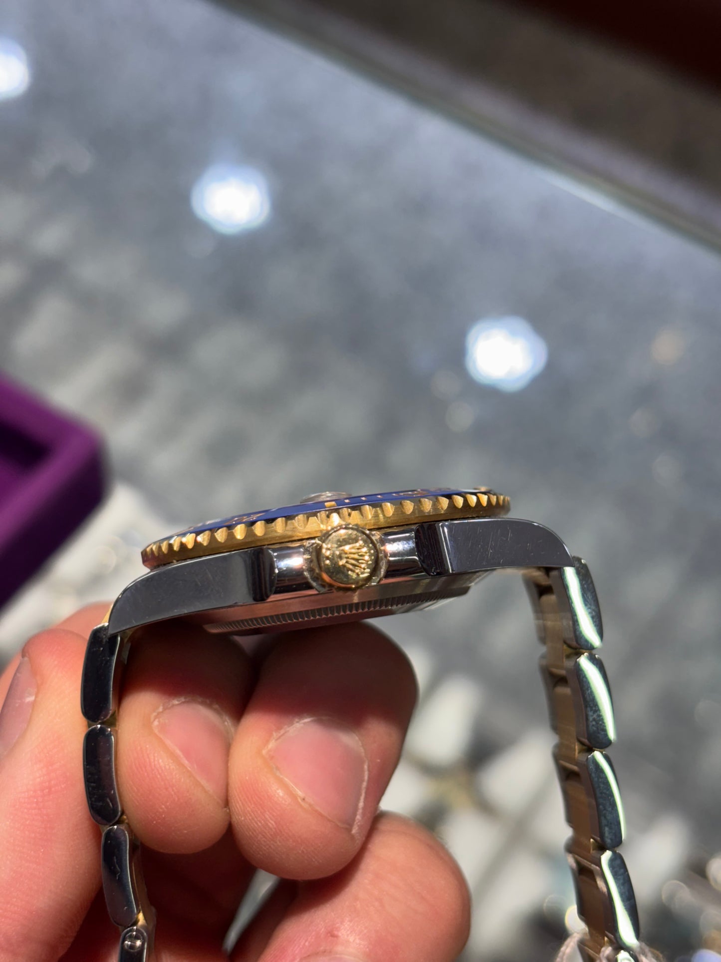 Rolex Submariner Date 41mm Blue Dial Two Tone 126613LB Box & Papers 2021