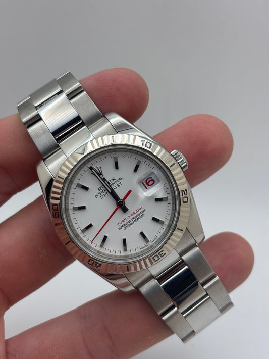 Rolex Datejust- 36mm White Index Dial Oyster Bracelet 116234